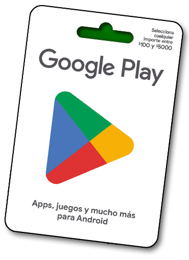 Tarjeta de Regalo Google Play