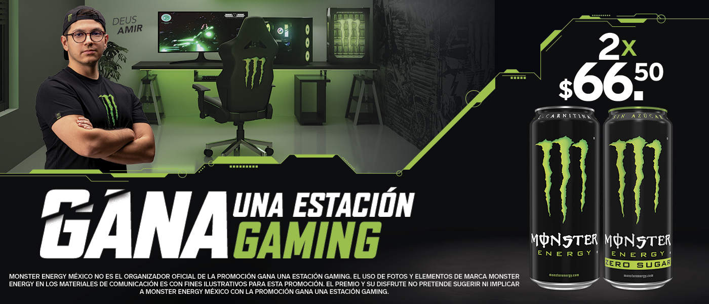 Monster Energy® Estación Gaming